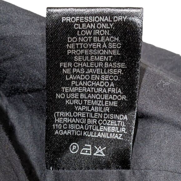 Tibi New York Women's Black Textured Zip Up Blazer Jacket Size 2 - Picture 9 of 10